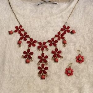 Necklace and Earrings Set